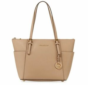 Michael Kors Beige Leather Tote